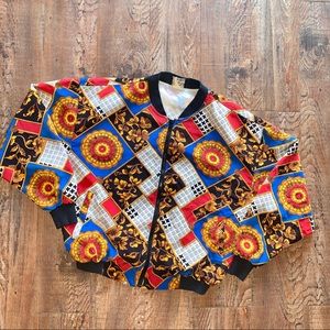 Vintage Erena by Irene Koenig Women's 90s Retro Versace style Jacket